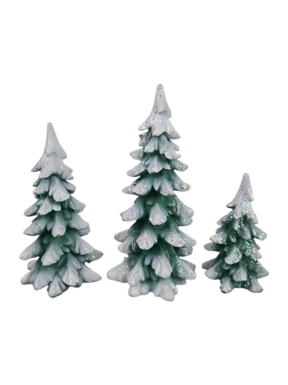 Department 56 Village Wintergreen Pines Set Of 3 Christmas Accessories 52660